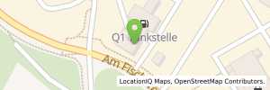 Position der Tankstelle Q1 Tankstelle