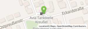 Position der Tankstelle AVIA Tankstelle