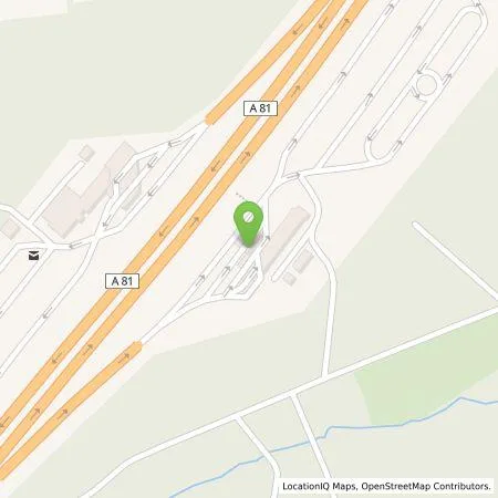 Standortübersicht der Tankstelle ENI in 71154 Nufringen
