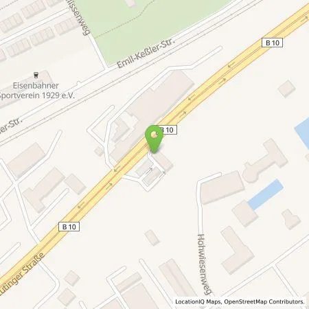 Standortübersicht der Tankstelle ORLEN Tankstelle in 75175 Pforzheim