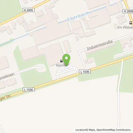 Standortübersicht der Tankstelle BFT in 74246 Eberstadt