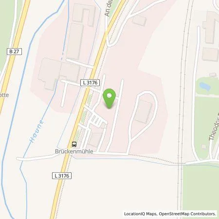 Standortübersicht der Tankstelle AVIA Tankstelle in 36088 Hünfeld