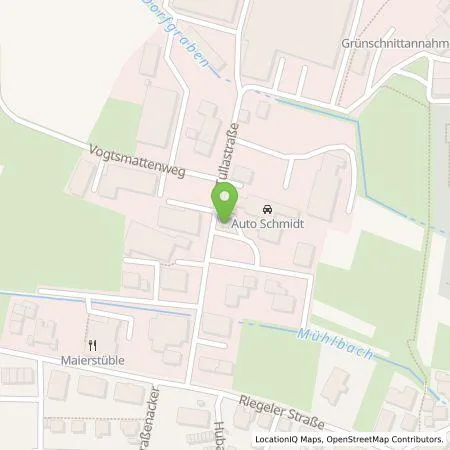 Standortübersicht der Tankstelle Auto Schmidt in 79331 Teningen