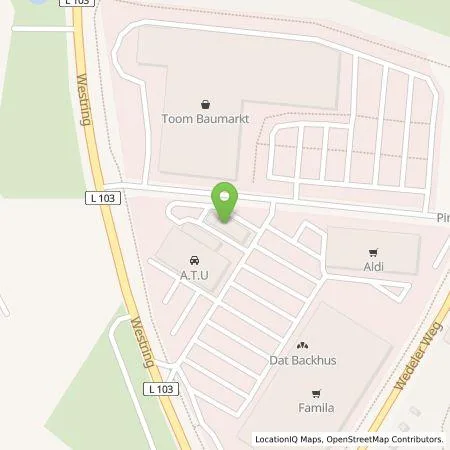 Standortübersicht der Tankstelle Famila Pinneberg in 25421 Pinneberg