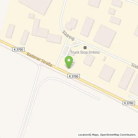 Standortübersicht der Tankstelle AGIP Tankhof in 76473 Iffezheim