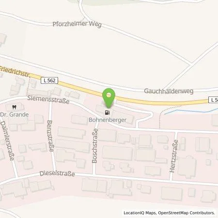 Standortübersicht der Tankstelle GAP Petrol Station in 75210 Keltern