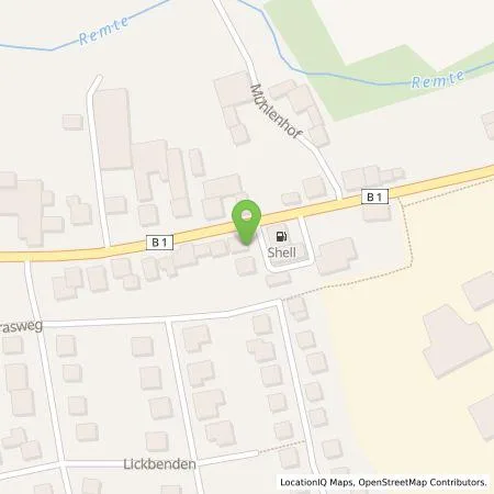 Standortübersicht der Tankstelle LEO Hameln-Afferde in 31789 Hameln