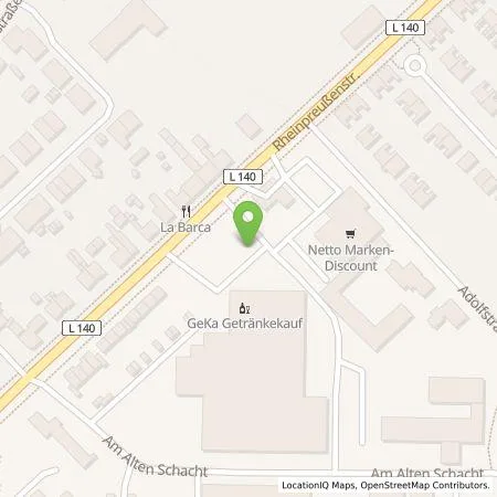 Standortübersicht der Tankstelle Tankstelle Duisburg in 47198 Duisburg-Homberg