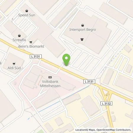 Standortübersicht der Tankstelle CE Station GmbH in 35394 Gießen