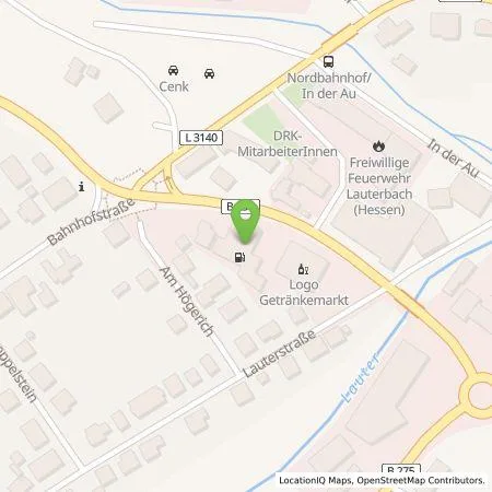 Standortübersicht der Tankstelle AVIA Tankstelle in 36341 Lauterbach