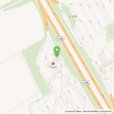 Standortübersicht der Tankstelle ENI in 63546 Hammersbach