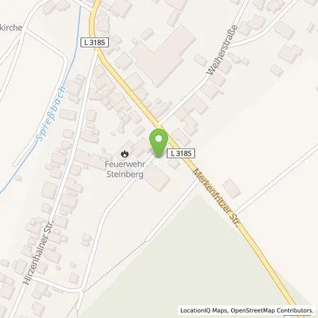 Standortübersicht der Tankstelle Langlitz Mineralöl GmbH in 63688 Gedern - Steinberg