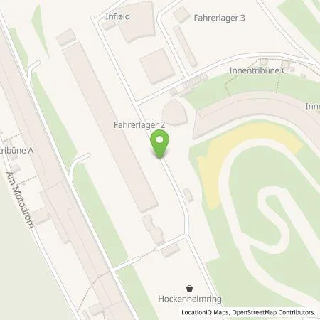 Standortübersicht der Tankstelle ENI in 68766 Hockenheim