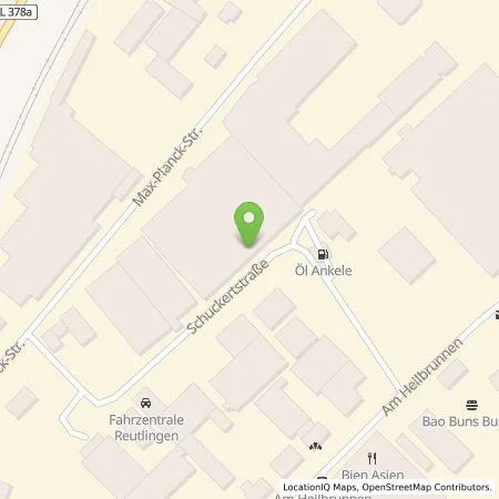 Standortübersicht der Tankstelle SWE Südwestenergie GmbH in 72766 Reutlingen