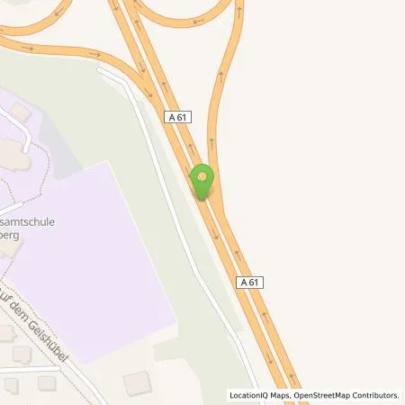 Standortübersicht der Tankstelle Aral Tankstelle, BAT Hunsrück West in 55442 Stromberg