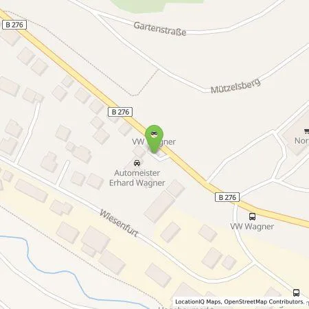 Standortübersicht der Tankstelle AVIA Tankstelle in 97833 Frammersbach