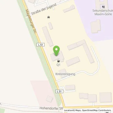 Standortübersicht der Tankstelle SB Schoenebeck (Elbe) in 39218 Schoenebeck (Elbe)
