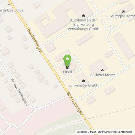 Standortübersicht der Tankstelle HEM in 09114 Chemnitz