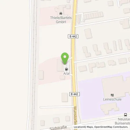 Standortübersicht der Tankstelle Q1 Tankstelle in 31535 Neustadt am Rübenberge