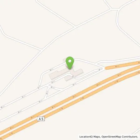 Standortübersicht der Tankstelle Shell Alsfeld in 36304 Alsfeld