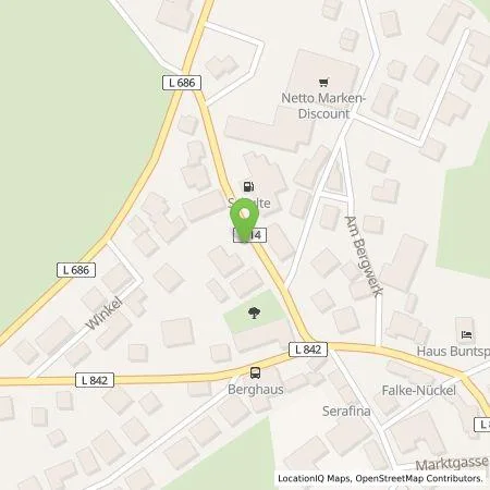 Standortübersicht der Tankstelle Udo Rosch in 59846 Sundern