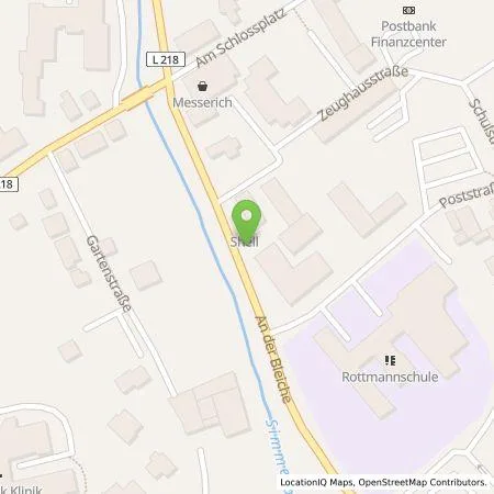 Standortübersicht der Tankstelle Aral Tankstelle in 55469 Simmern