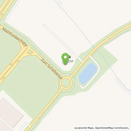 Standortübersicht der Tankstelle HEM in 97076 Würzburg