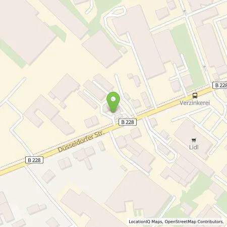Standortübersicht der Tankstelle Access Hilden in 40721 Hilden