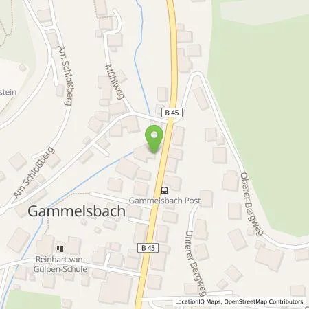 Standortübersicht der Tankstelle ZG Raiffeisen Tankstelle Oberzent-Gammelsbach in 64760 Oberzent-Gammelsbach