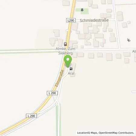 Standortübersicht der Tankstelle LEO Wolfsburg-Almke in 38446 Wolfsburg