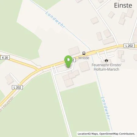 Standortübersicht der Tankstelle Tankstelle Hartmut Wrede in 27337 Blender