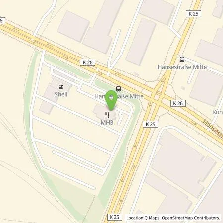 Standortübersicht der Tankstelle LEO Autohof Braunschweig in 38112 Braunschweig