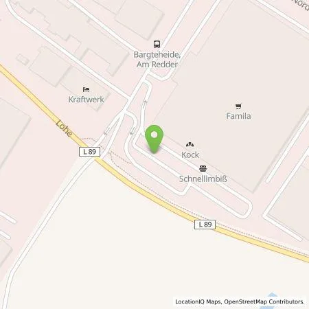 Standortübersicht der Tankstelle Famila Bargteheide in 22941 Bargteheide