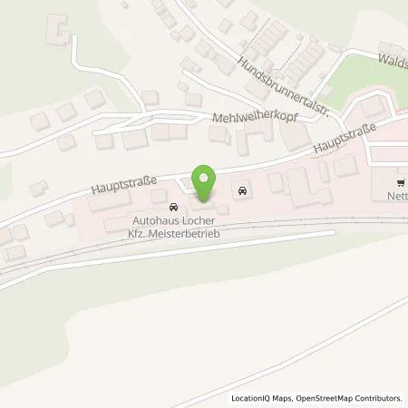 Standortübersicht der Tankstelle Tankstelle Hochspeyer 24h in 67691 Hochspeyer