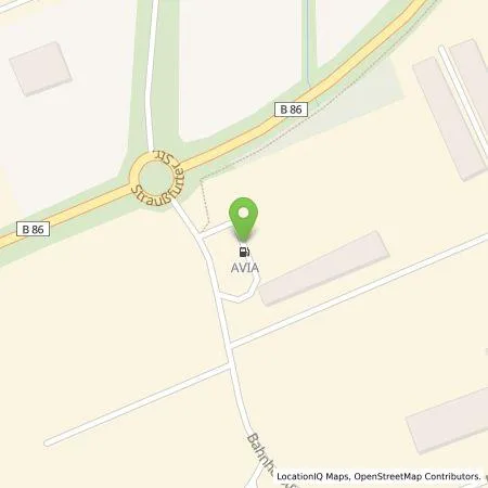 Standortübersicht der Tankstelle HISTA Tankstellen, Fahrzeug- u. Agrartechnik GmbH in 99631 Weißensee