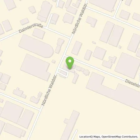 Standortübersicht der Tankstelle AVIA XPress in 68753 Waghäusel