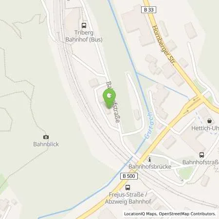 Standortübersicht der Tankstelle bft Tankstelle Car-Point in 78098 Triberg