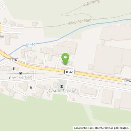 Standortübersicht der Tankstelle Aral Tankstelle in 53937 Schleiden