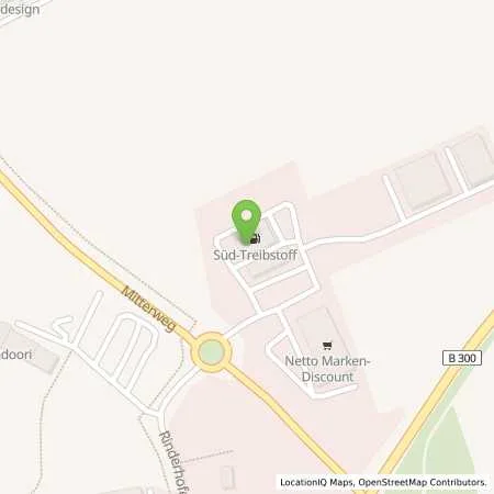 Standortübersicht der Tankstelle Sued-Treibstoff in 86529 Schrobenhausen