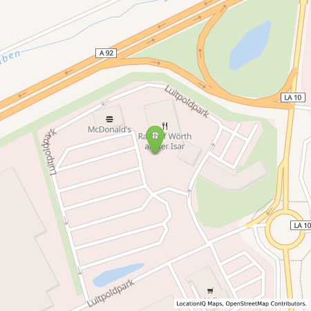 Standortübersicht der Benzin-Super-Diesel Tankstelle: Sued-Treibstoff in 84109, Wörth an der Isar