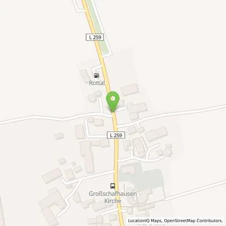 Standortübersicht der Tankstelle Rottal Tankstelle in 88477 Schwendi