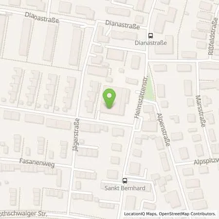 Standortübersicht der Tankstelle AEZ Tankstelle in 82256 Fürstenfeldbruck