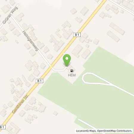 Standortübersicht der Tankstelle Parchen, Genthiner Str. 13a in 39307 Parchen