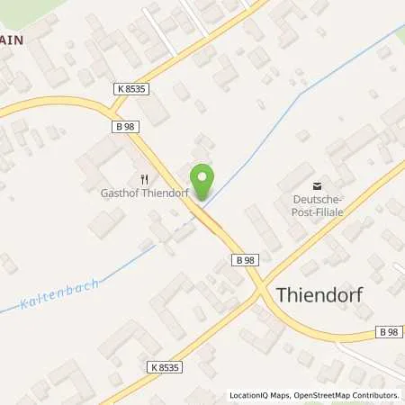 Standortübersicht der Tankstelle TotalEnergies Truckstop Thiendorf in 01561 Thiendorf