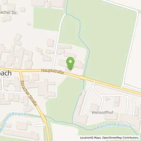 Standortübersicht der Tankstelle AVIA Tankstelle in 96181 Rauhenebrach (Untersteinbach)