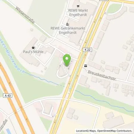 Standortübersicht der Tankstelle Aral Tankstelle in 45659 Recklinghausen