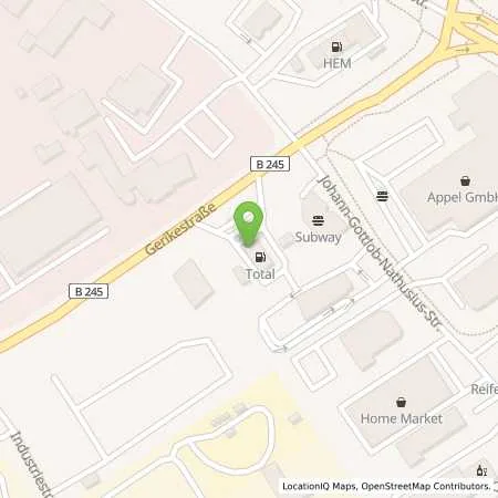 Standortübersicht der Tankstelle Access Haldensleben in 39340 Haldensleben