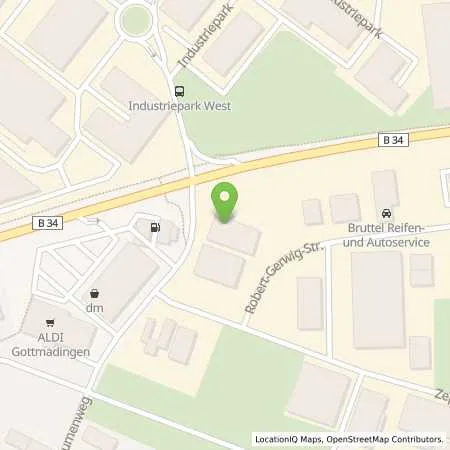 Standortübersicht der Tankstelle TotalEnergies Gottmadingen in 78244 Gottmadingen