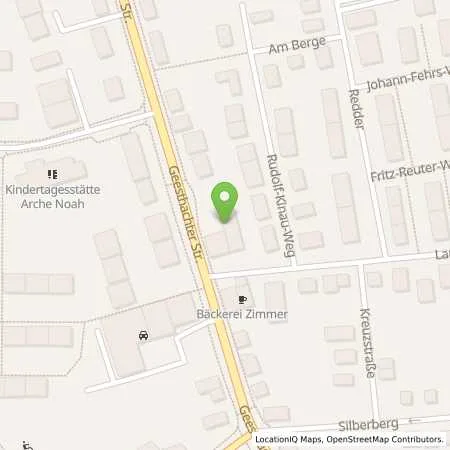 Standortübersicht der Tankstelle Esso Tankstelle in 21502 GEESTHACHT