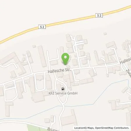 Standortübersicht der Tankstelle Kfz-Service-GmbH-Zwochau in 04509 Wiedemar (Zwochau)